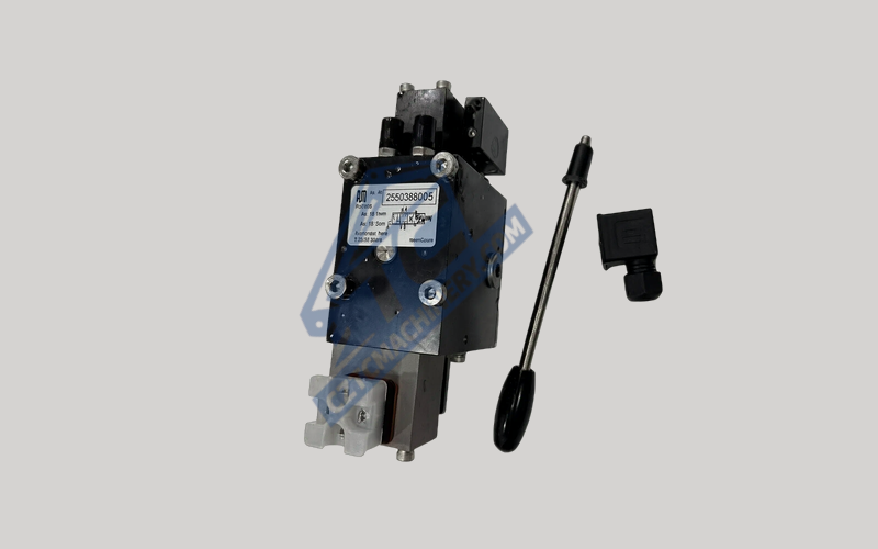 ​  Putzmeister Hydr. Valve Prop. 24V 16/25 L/min - OEM 255038005 icon